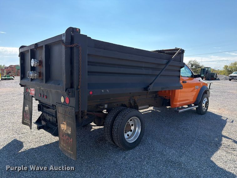 image for item EW7585 2014 RAM 5500 dump truck