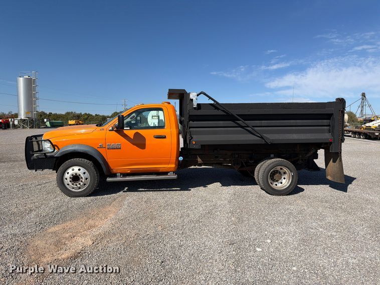 image for item EW7585 2014 RAM 5500 dump truck