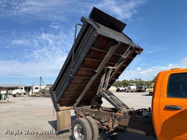 image for item EW7585 2014 RAM 5500 dump truck