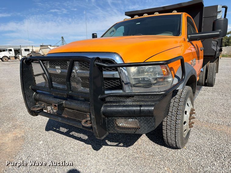 image for item EW7585 2014 RAM 5500 dump truck