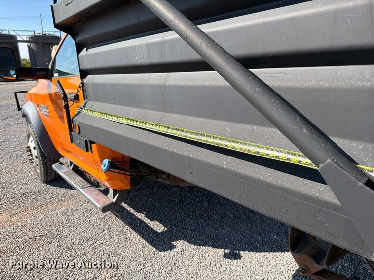 image for item EW7585 2014 RAM 5500 dump truck