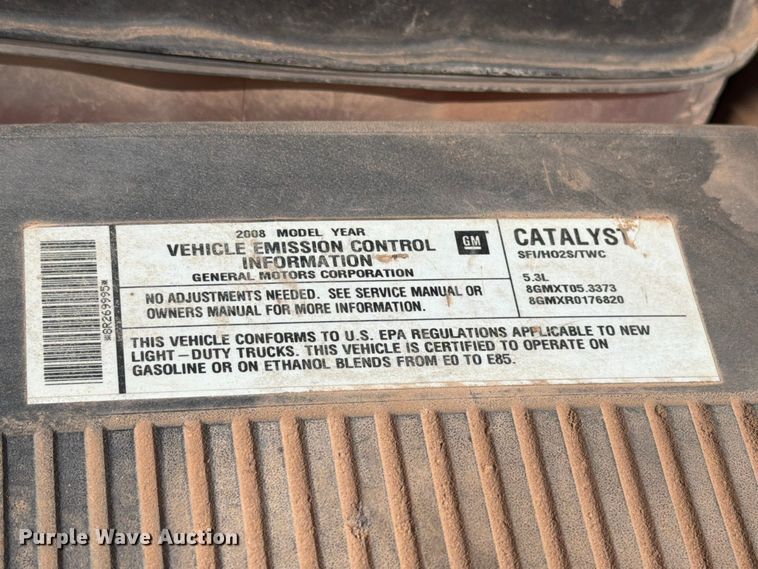 image for item EW7586 2008 Chevrolet Tahoe SUV