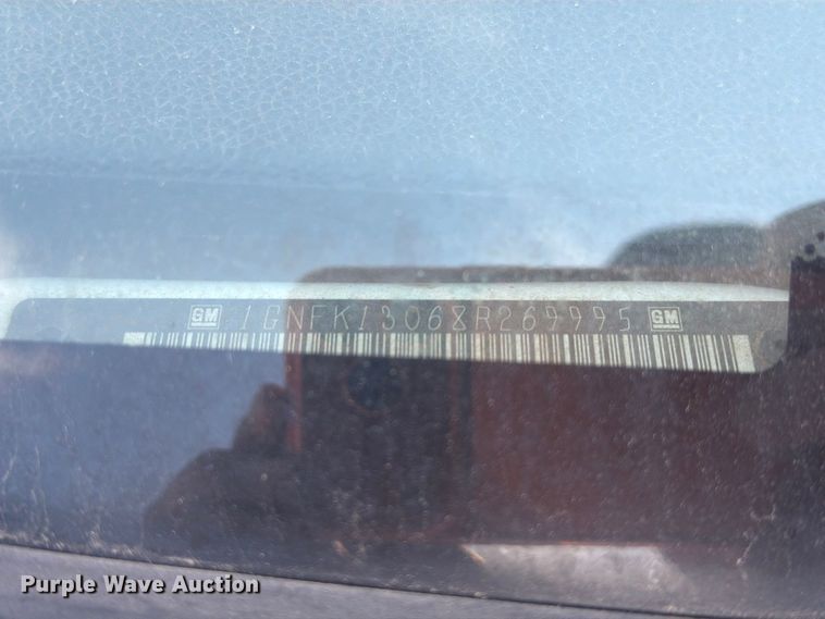 image for item EW7586 2008 Chevrolet Tahoe SUV
