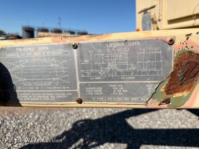 image for item EW7592 Utility trailer