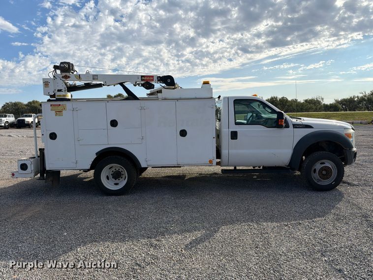 image for item EW7593 2015 Ford F550 Super Duty utility / service truck