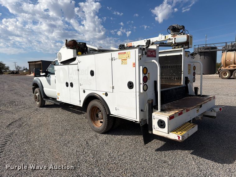 image for item EW7593 2015 Ford F550 Super Duty utility / service truck