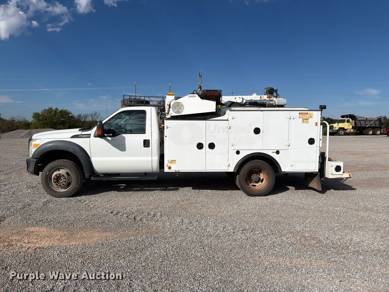 image for item EW7593 2015 Ford F550 Super Duty utility / service truck