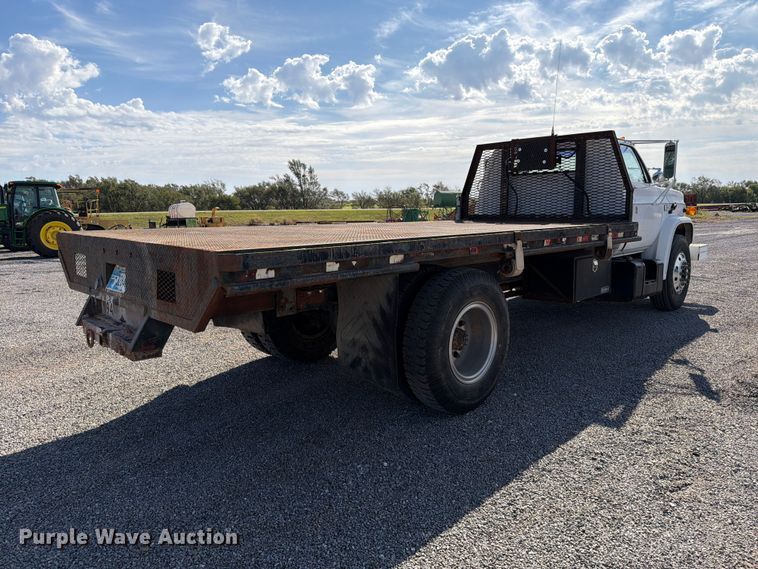 image for item EW7594 1988 Chevrolet C70 flatbed truck