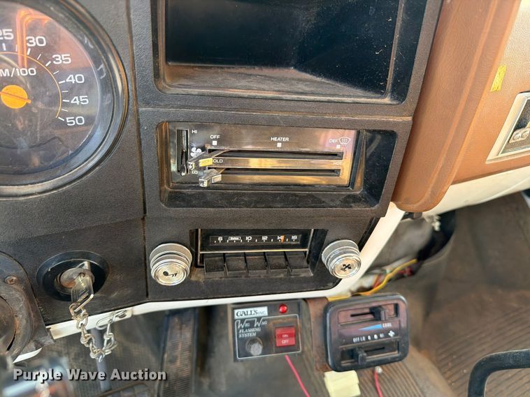 image for item EW7594 1988 Chevrolet C70 flatbed truck