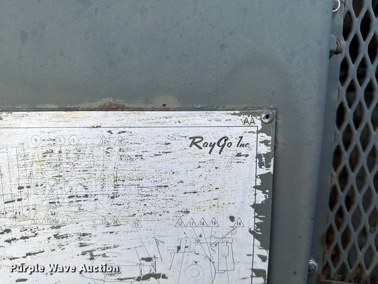 image for item EW7599 RayGo Inc. single drum vibratory roller