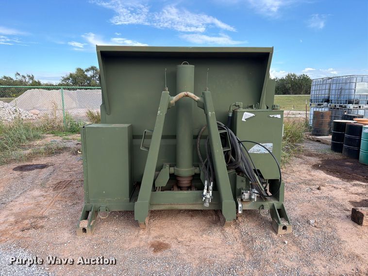 image for item EW7602 2002 Crysteel Mfg. XM6 hook lift dump bed
