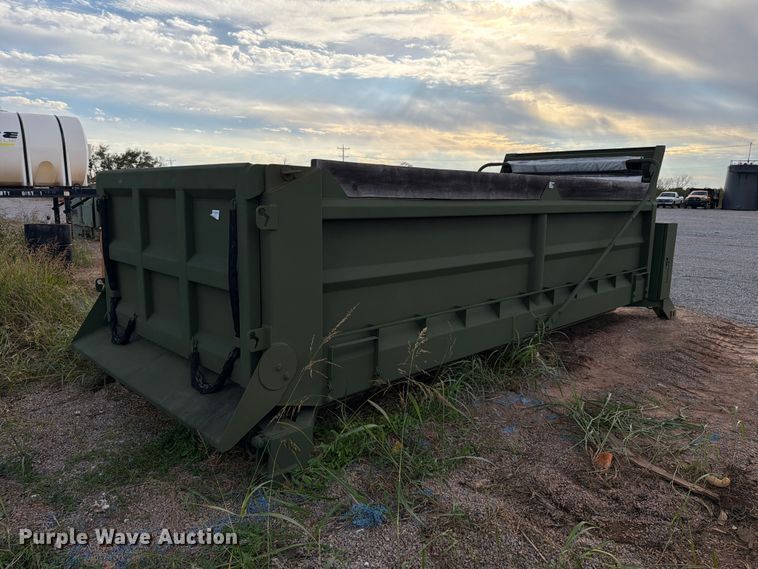 image for item EW7602 2002 Crysteel Mfg. XM6 hook lift dump bed