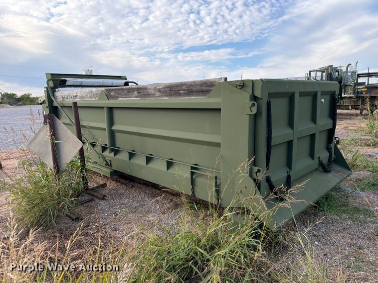 image for item EW7602 2002 Crysteel Mfg. XM6 hook lift dump bed