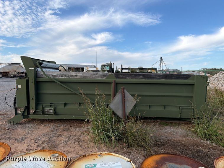 image for item EW7602 2002 Crysteel Mfg. XM6 hook lift dump bed