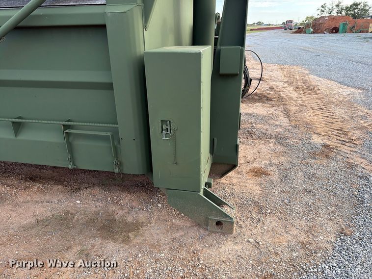 image for item EW7602 2002 Crysteel Mfg. XM6 hook lift dump bed