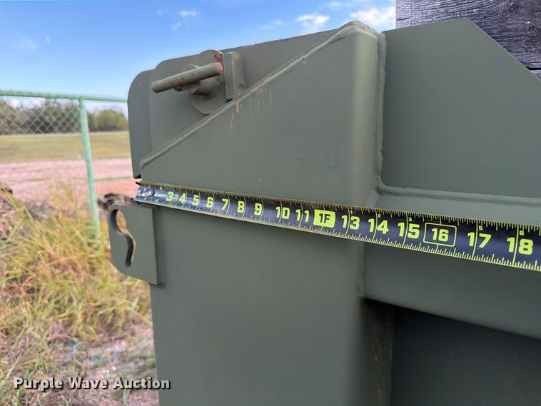 image for item EW7602 2002 Crysteel Mfg. XM6 hook lift dump bed