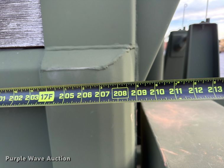image for item EW7602 2002 Crysteel Mfg. XM6 hook lift dump bed