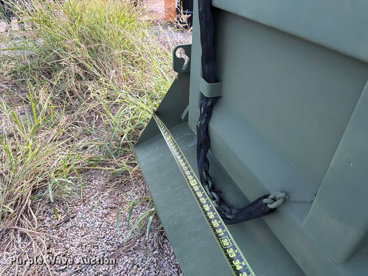 image for item EW7602 2002 Crysteel Mfg. XM6 hook lift dump bed