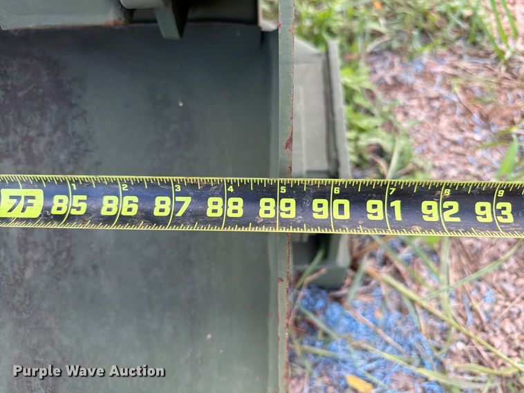 image for item EW7602 2002 Crysteel Mfg. XM6 hook lift dump bed