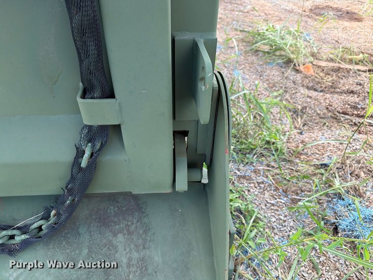 image for item EW7602 2002 Crysteel Mfg. XM6 hook lift dump bed