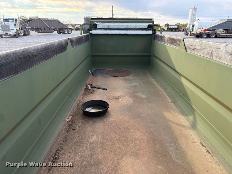 image for item EW7602 2002 Crysteel Mfg. XM6 hook lift dump bed
