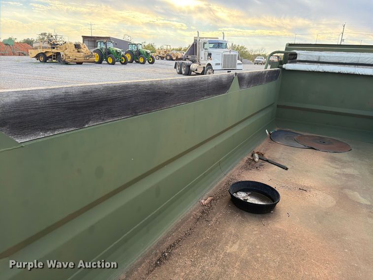image for item EW7602 2002 Crysteel Mfg. XM6 hook lift dump bed