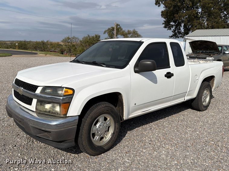 image for item EW7636 2007 Chevrolet Colorado Ext. Cab pickup truck