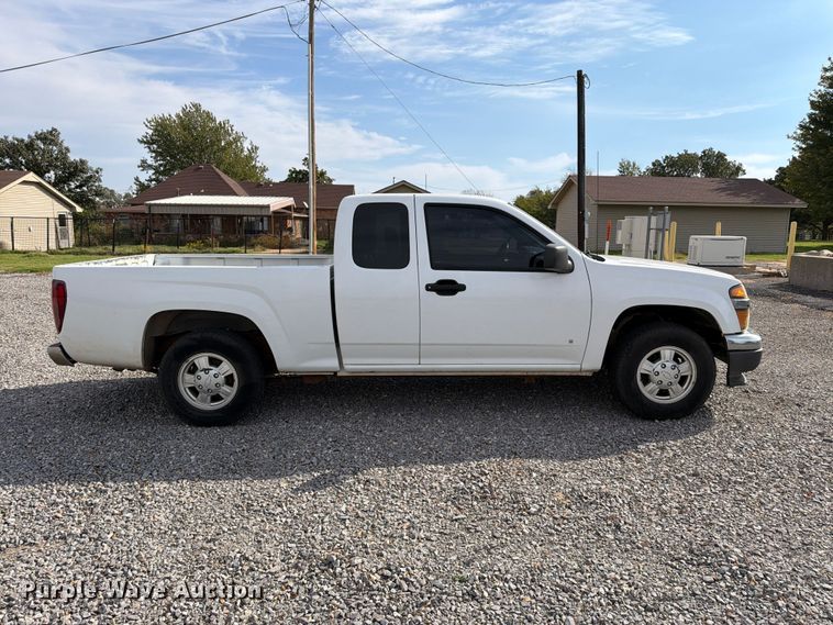 image for item EW7636 2007 Chevrolet Colorado Ext. Cab pickup truck