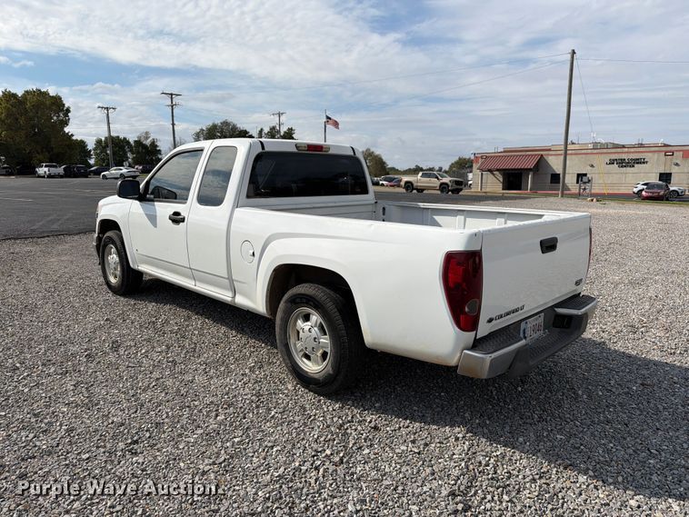 image for item EW7636 2007 Chevrolet Colorado Ext. Cab pickup truck