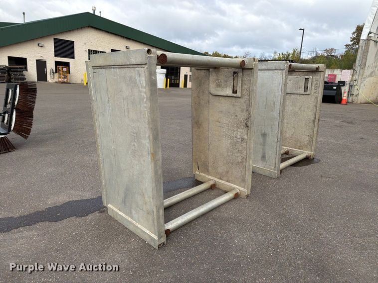 image for item EX1069 (2) aluminum trench boxes