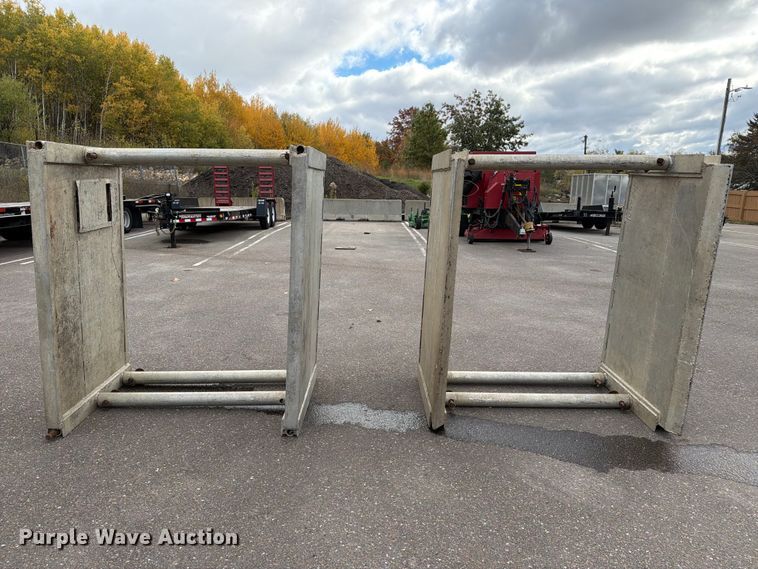 image for item EX1069 (2) aluminum trench boxes