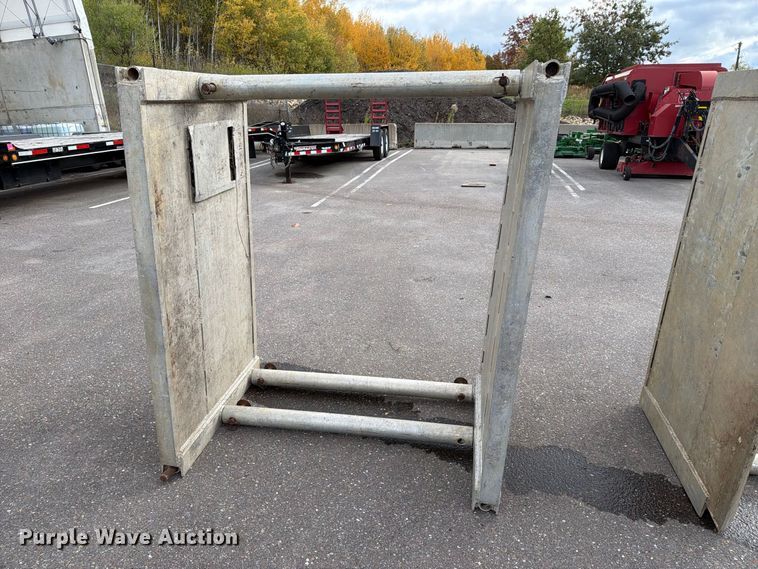 image for item EX1069 (2) aluminum trench boxes