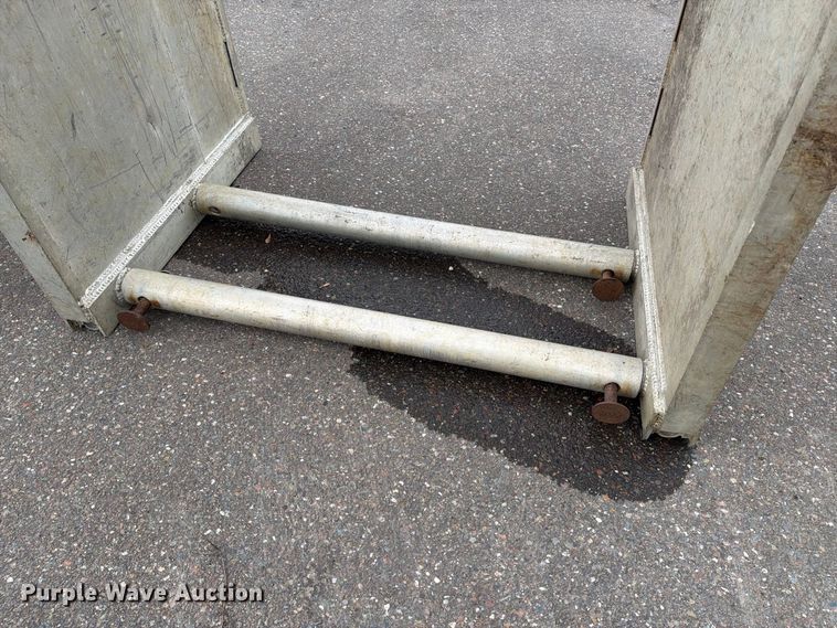image for item EX1069 (2) aluminum trench boxes