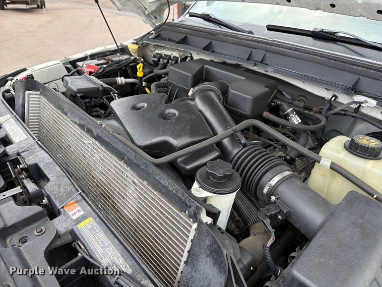 image for item EX1070 2011 Ford F250 Super Duty flatbed pickup truck