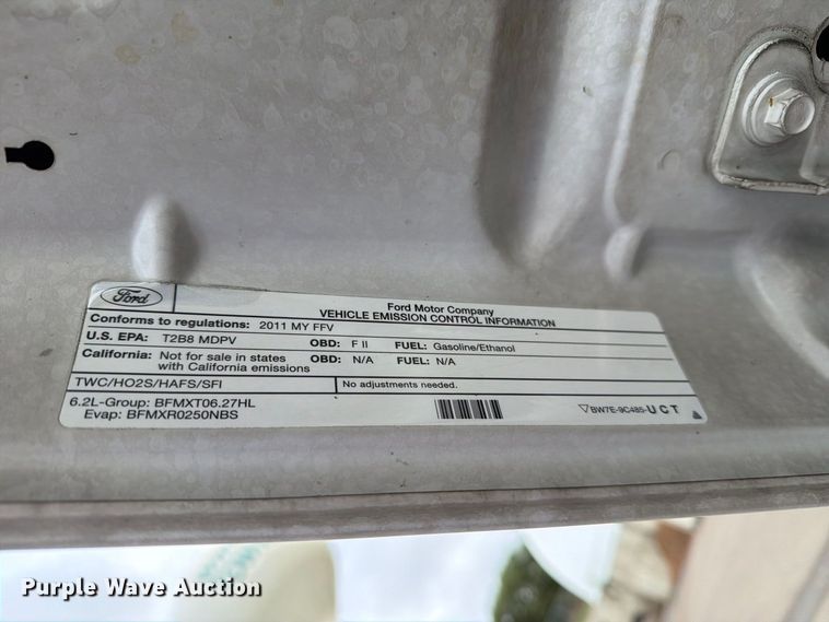 image for item EX1070 2011 Ford F250 Super Duty flatbed pickup truck