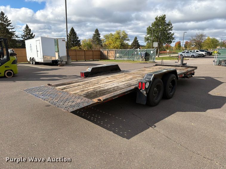image for item EX1071 2014 Felling tilt deck equipment trailer