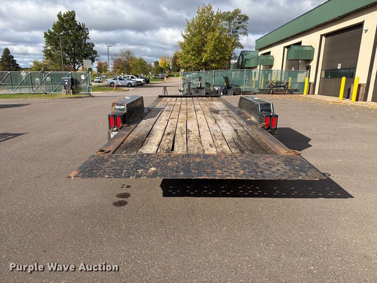image for item EX1071 2014 Felling tilt deck equipment trailer