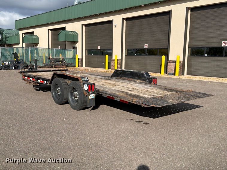 image for item EX1071 2014 Felling tilt deck equipment trailer