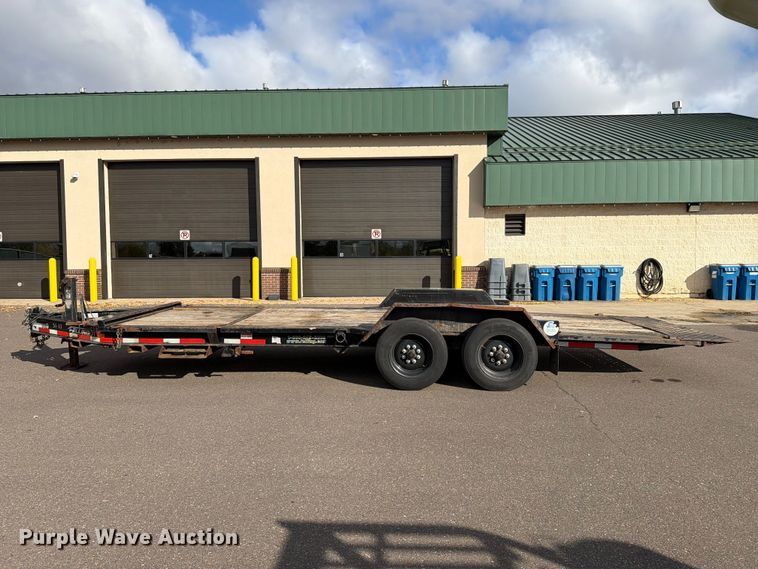 image for item EX1071 2014 Felling tilt deck equipment trailer