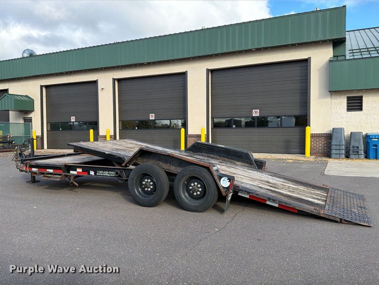 image for item EX1071 2014 Felling tilt deck equipment trailer