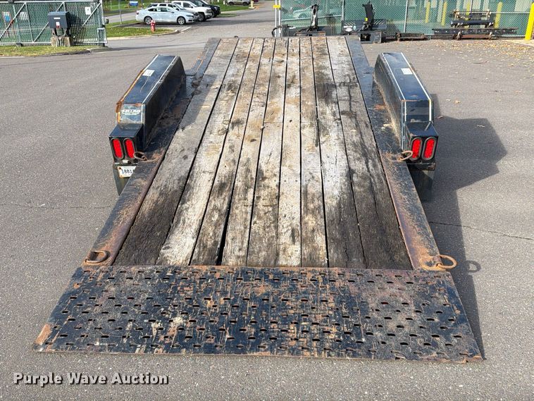 image for item EX1071 2014 Felling tilt deck equipment trailer