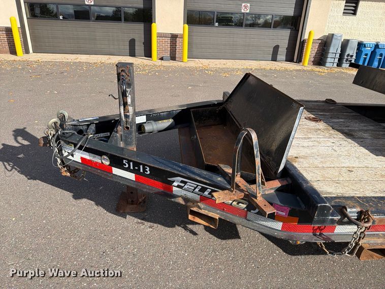 image for item EX1071 2014 Felling tilt deck equipment trailer