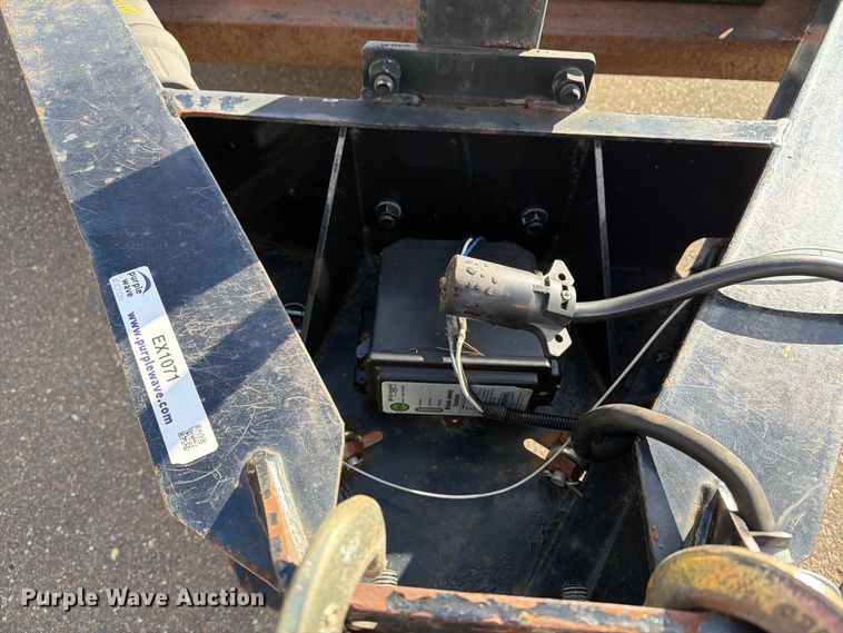 image for item EX1071 2014 Felling tilt deck equipment trailer