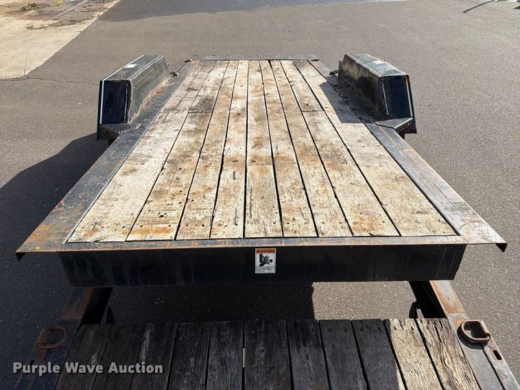 image for item EX1071 2014 Felling tilt deck equipment trailer