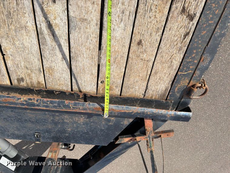 image for item EX1071 2014 Felling tilt deck equipment trailer