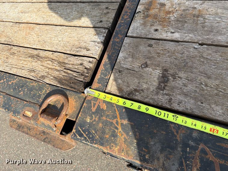 image for item EX1071 2014 Felling tilt deck equipment trailer