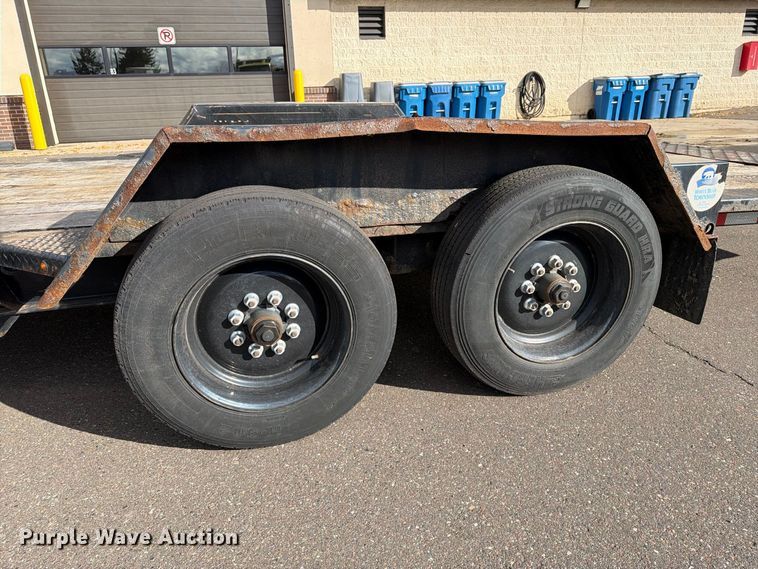 image for item EX1071 2014 Felling tilt deck equipment trailer