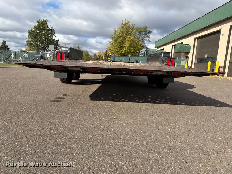 image for item EX1071 2014 Felling tilt deck equipment trailer