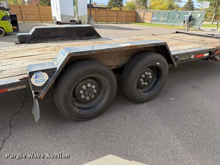 image for item EX1071 2014 Felling tilt deck equipment trailer