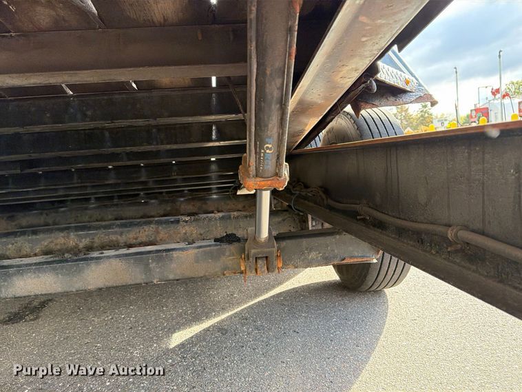 image for item EX1071 2014 Felling tilt deck equipment trailer